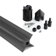 Gunmetal Grey 300 feet (92.9 metre) cat proof fence kit by Oscillot